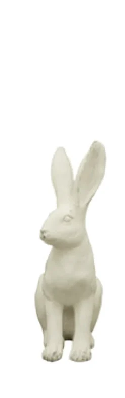 Exner Hase Mite weiß S 22*13*26 cm