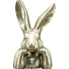 Exner Hasenkopf Argent silber aus Polyresin