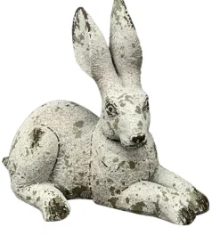 Exner Osterhase Valo aus Polyresin liegend