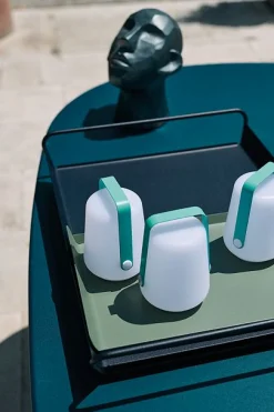 Fermob Balad LED Outdoor Leuchte H12 Dreier Set Lehmgrau