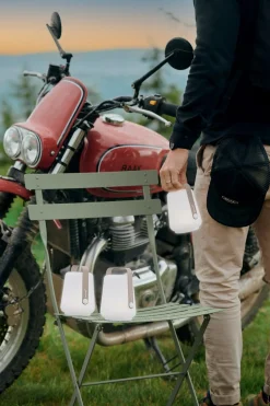 Fermob Balad LED Outdoor Leuchte H12 Dreier Set Lehmgrau