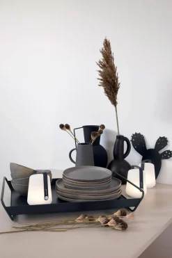 Fermob Balad LED Outdoor Leuchte H12 Dreier Set Lehmgrau