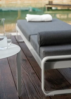 Fermob Bellevie Kopfstütze für Komfort-Sonnenliege 79 Flanellgrau