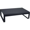 Fermob Bellevie niedriger Lounge-Tisch 103 x 75cm Anthrazit