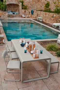 Fermob Bellevie Outdoor Bank 161 cm Zitronensorbet