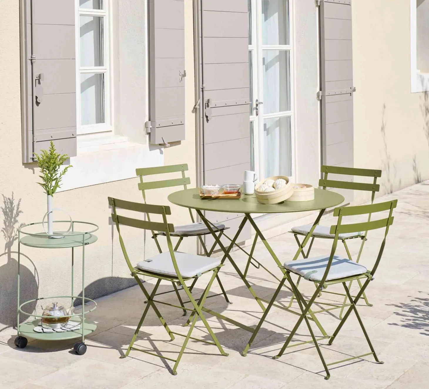 Fermob Bistro Klappstuhl E2 Kandierte Orange