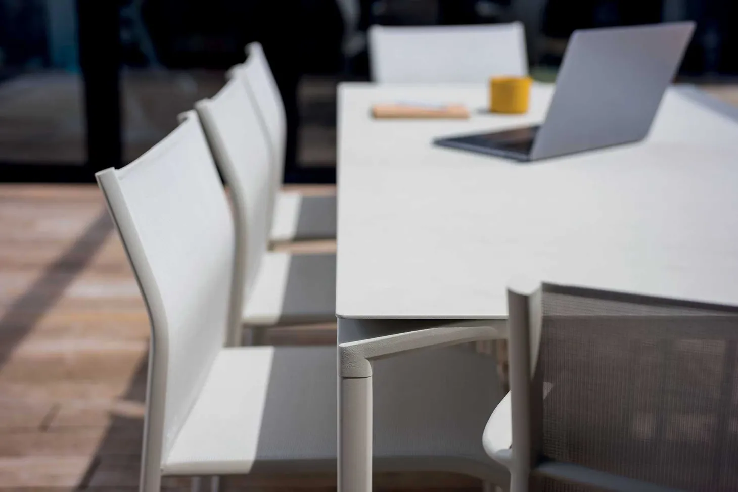 Fermob Calvi Garten-Tisch 160 x 80 cm Lebkuchen