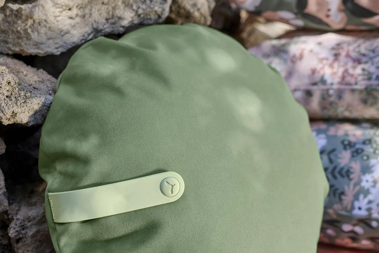 Fermob Color Mix Outdoor Kissen Weinrot 44 x 30 cm