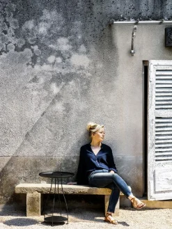 Fermob Happy Hours Beistelltisch Mohnrot