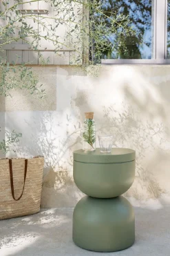 Fermob Hocker mit Aufbewahrungsfach Piapolo Rosmarin