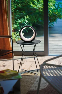 Fermob HOOPIK Akku-Leuchte Indoor Ø24 cm Ockerrot