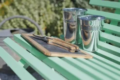 Fermob Louisiane Outdoor Bank 200 cm Lindgrün