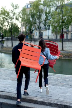 Fermob Luxembourg Lounge-Sessel Gewittergrau