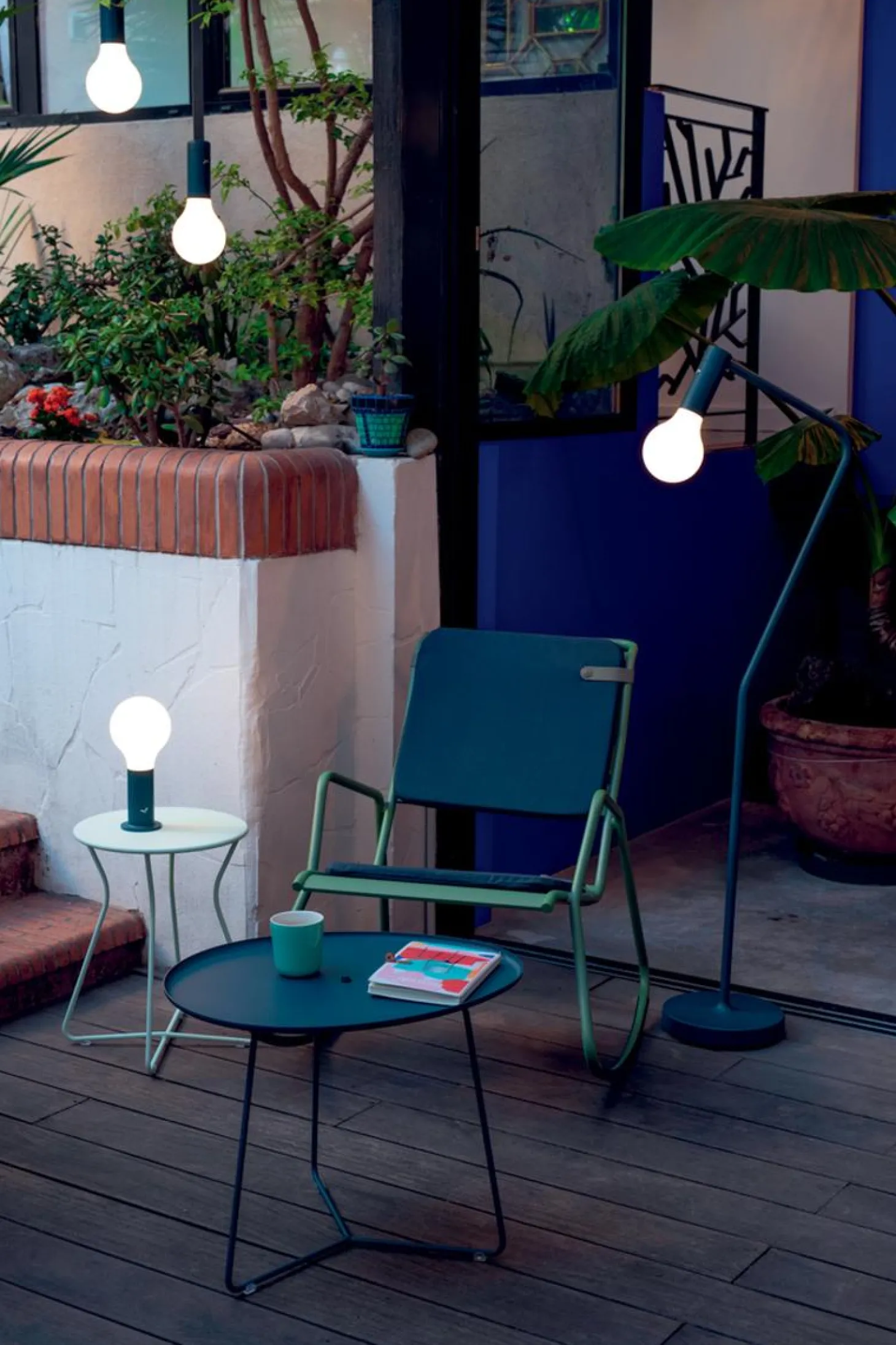 Fermob Magnetsockel zu Aplô LED Lampe Honig