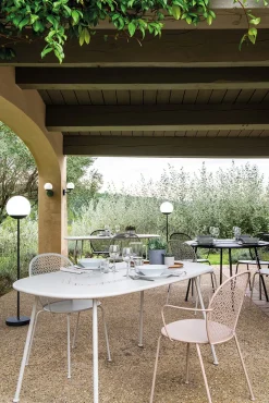 Fermob MOOON! Große Stehleuchte Höhe 134 cm Schwarzkirche