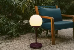 Fermob MOOON! Stehleuchte Outdoor Höhe 63 cm Schwarzkirche