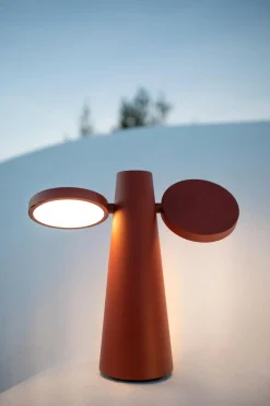 Fermob OTO Akku-Leuchte H 27 cm Lapilligrau