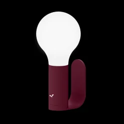 Fermob Wandhalterung zu Leuchte Aplô Schwarzkirsche