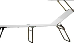 Fiam Fiam Amigo 40+ -Sun - Dreibeinliege mit Sonnendach weiß