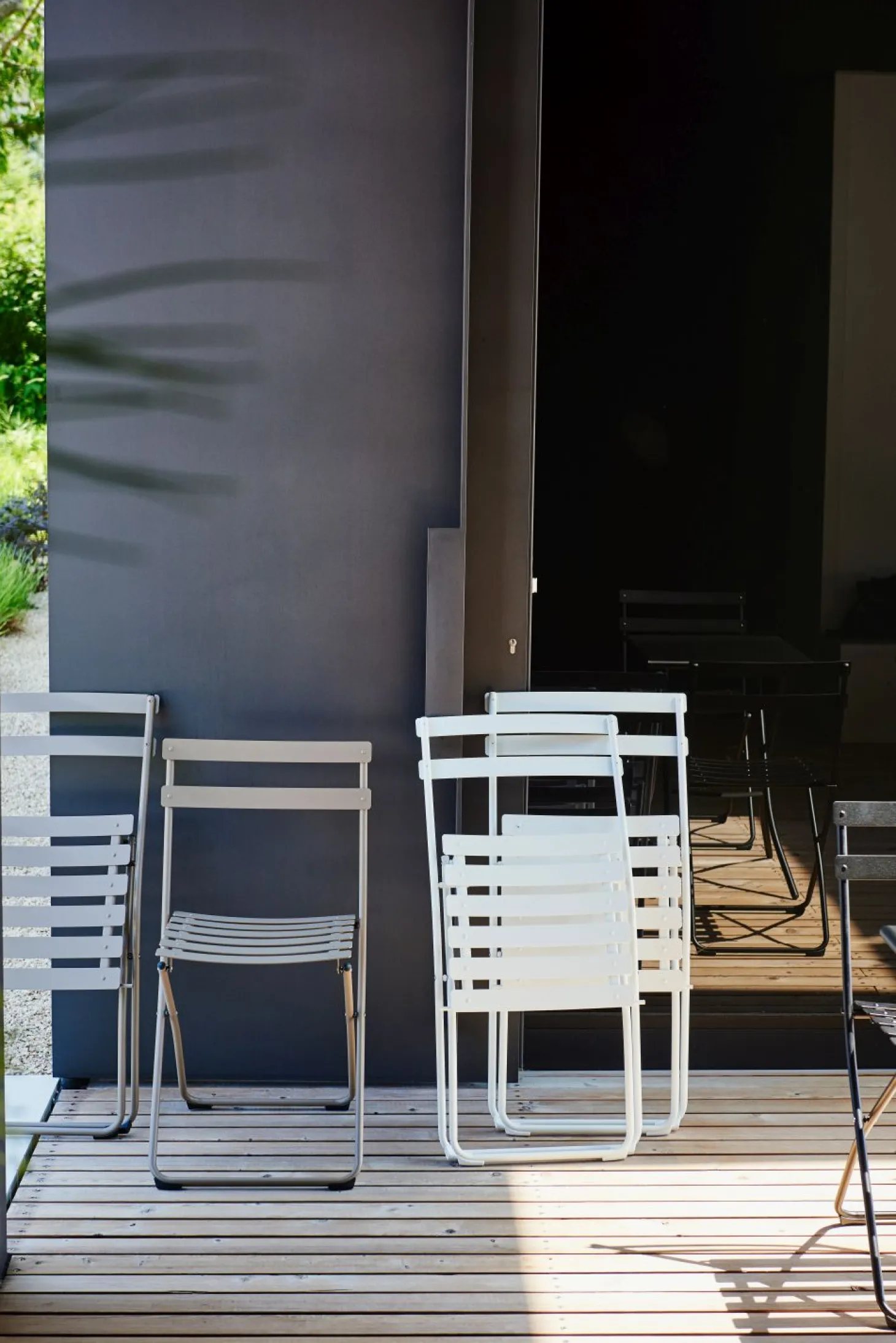 Fiam Klappstuhl Fiam Spring, schwarz