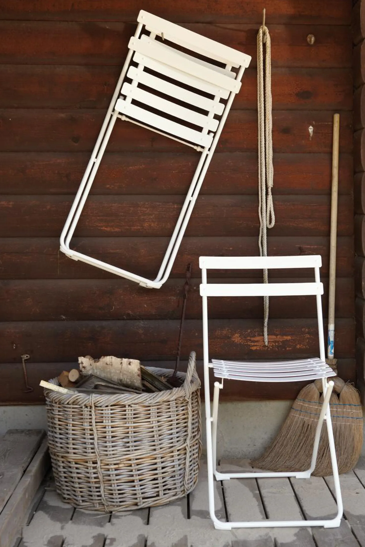 Fiam Klappstuhl Fiam Spring, schwarz