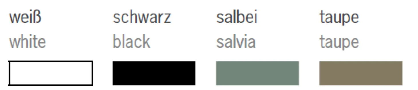 Fiam Klappstuhl Fiam Spring, schwarz