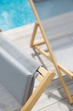 Fiam Liegestuhl Fiam Relax weiß