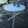 Fiam Outdoor Beistelltisch Fiam Tris weiß