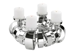 Fink ANELLO Dekokranz / Leuchter 4-flammig