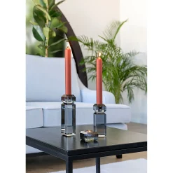 Fink Artis Stabkerzenleuchter grau 15 cm