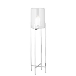 Fink ODEON stabiles Standwindlicht mit Vase 100 cm