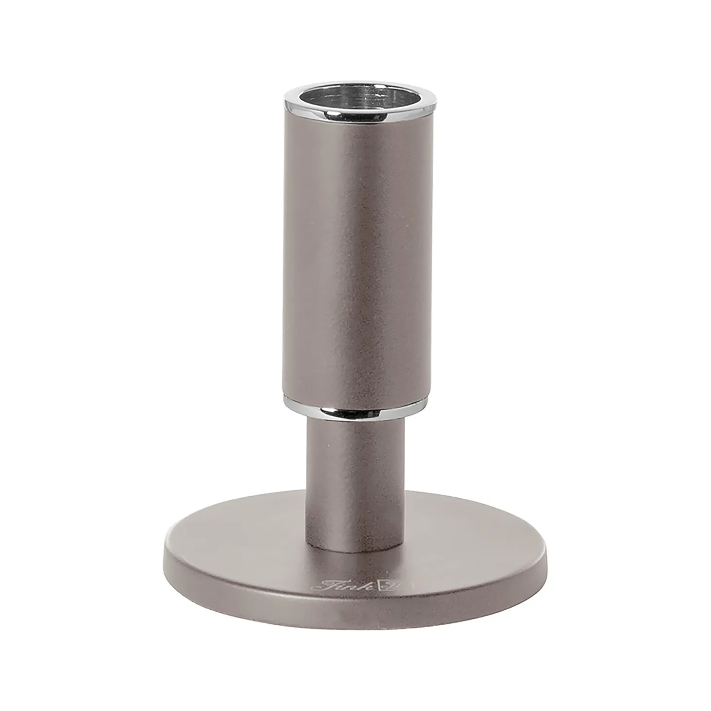 Fink Ritmo hellbrauner Stabkerzenleuchter 11,7 cm