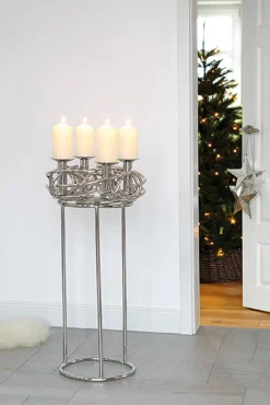 Fink Ständer für Dekokranz CORONA Ø 30 cm, Höhe 70 cm