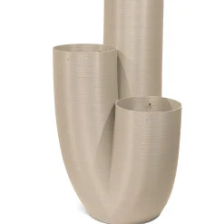 Fleur Ami Babylon 3D Pflanzengefäß moonlight grau 64 x 60 x 110 cm