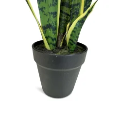 Fleur Ami Bogenhanf - Sansevieria trifasciata Kunstpflanze Höhe 95 cm