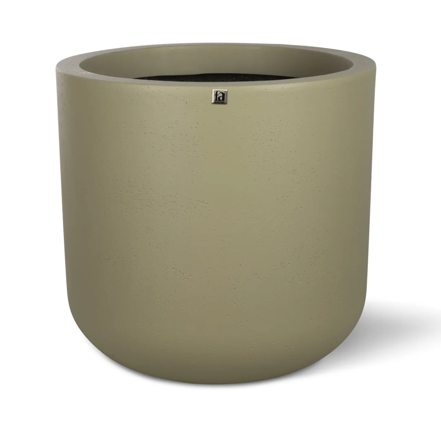 Fleur Ami Corum Übertopf für Pflanzen olivgrau Ø 48,5 cm, Höhe 46,5 cm