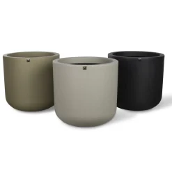 Fleur Ami Corum Übertopf für Pflanzen olivgrau Ø 48,5 cm, Höhe 46,5 cm