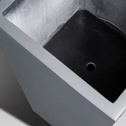 Fleur Ami Division Lite Pflanzensäule steingrau 35 x 35 x 100 cm