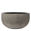 Fleur Ami Division Lite XXL Outdoor Pflanzkübel steingrau Ø 100 cm, Höhe 50 cm