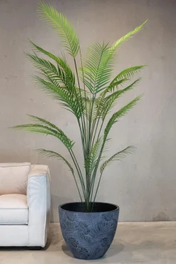 Fleur Ami Flora Pflanzentopf aus Beton 3er Set weiß