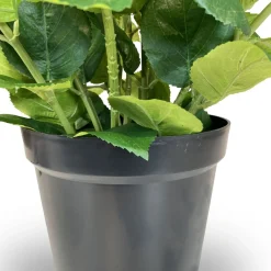 Fleur Ami Hortensie - Hydrangea Kunstpflanze, 5 Blüten grün