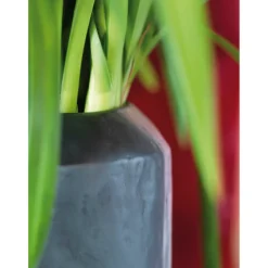 Fleur Ami Loft Bodengefäß für hochgewachsene Pflanzen Ø 30 cm, Höhe 80 cm black iron