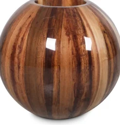 Fleur Ami Natura Bodengefäß aus Holz Ø 50 cm, Höhe 40 cm