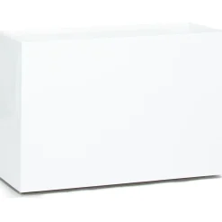 Fleur Ami Premium Block Raumteiler - langlebiger Pflanzkübel 40x90x60 cm weiß