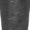 Fleur Ami Rocky Bodenvase mit Steinstruktur Ø 35 cm, Höhe 79 cm black granite
