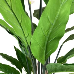 Fleur Ami Spathiphyllum - Einblatt Kunstpflanze, UV Stabil, Höhe 90 cm