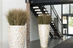 Fleur Ami Zwiebelgras Kunstpflanze grün, buschig gewachsen