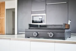 Forge Adour Elektro-Plancha Modern 45 Schwarz