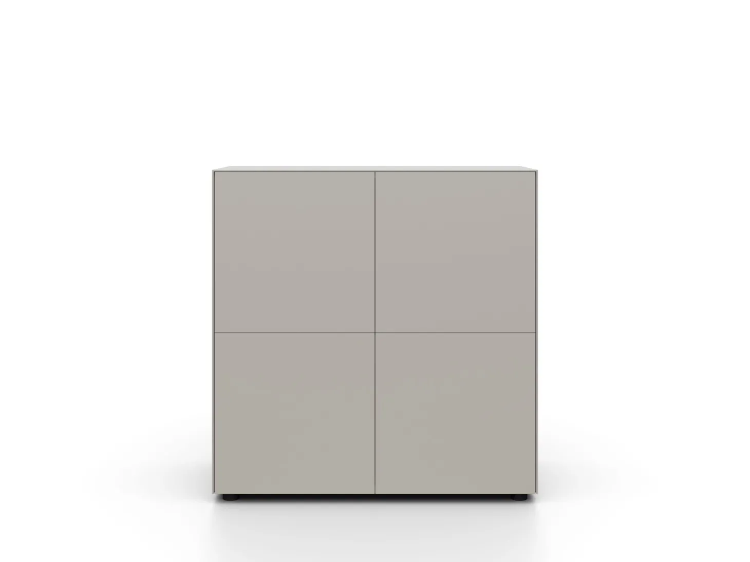 form1 Connect Kommode Viertürer Stone Gleiter