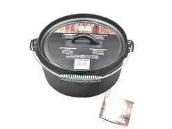 Gusseisenpfanne mit Deckel